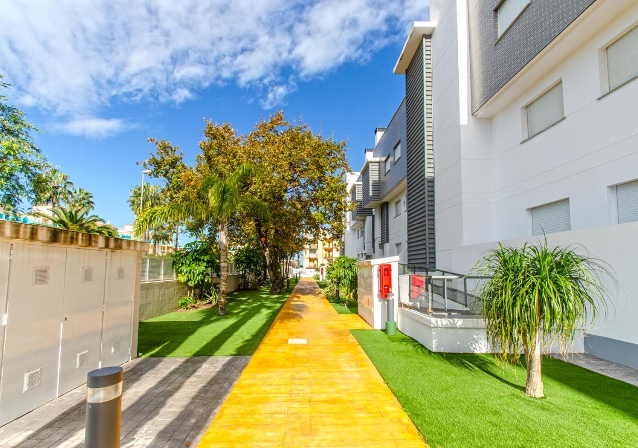 Apartamento Victoria Playa III Con Una Gran Terraza Denia Eksteriør bilde