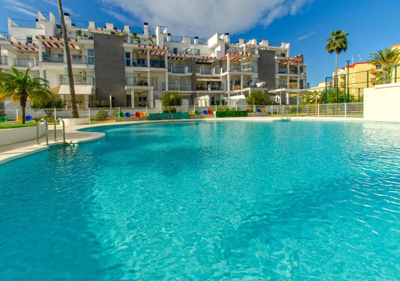 Apartamento Victoria Playa III Con Una Gran Terraza Denia Eksteriør bilde