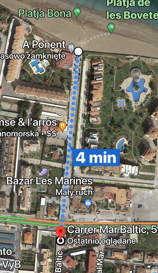 Apartamento Victoria Playa III Con Una Gran Terraza Denia Eksteriør bilde