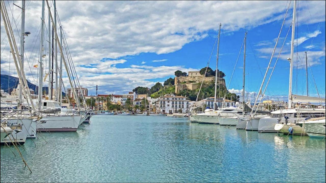 Apartamento Victoria Playa III Con Una Gran Terraza Denia Eksteriør bilde